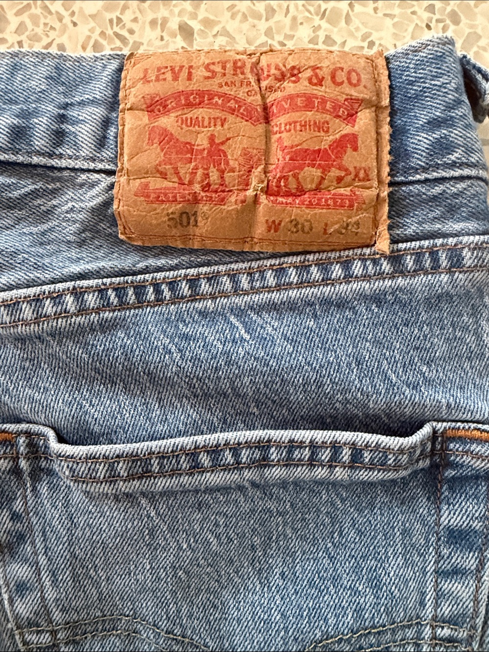 Levi's 501 ORIGINAL FIT STRETCH JEANS 00501-2333 'THE BEN'
30 x 34 - Picture 5 of 9